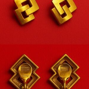Gold Geometric Earrings